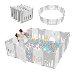 Dripex 18 Panel Baby Gate