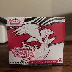 Pokémon Scarlet & Violet – White Flare Elite Trainer Box (Sealed)