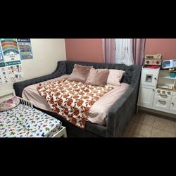 Trundle Bed Queen Mattress Included 