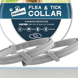 Flea And Tick Collar 8 Months X2 Collars