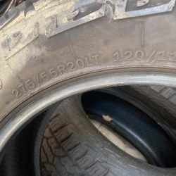 Almost New Tires