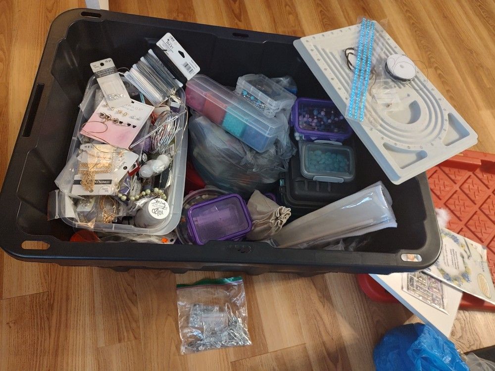 Lots Of Jewelry Making Supplies