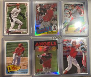 Shohei Ohtani Baseball Cards Lot