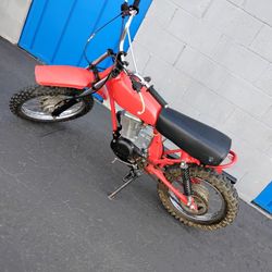 Honda Xr75 Dirtbike Motorcycle 