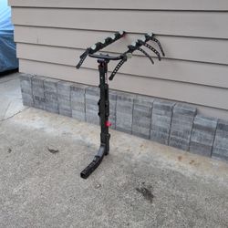 Allen Sports Deluxe 4-Bike Hitch Mount Rack (2-Inch Receiver) , Black