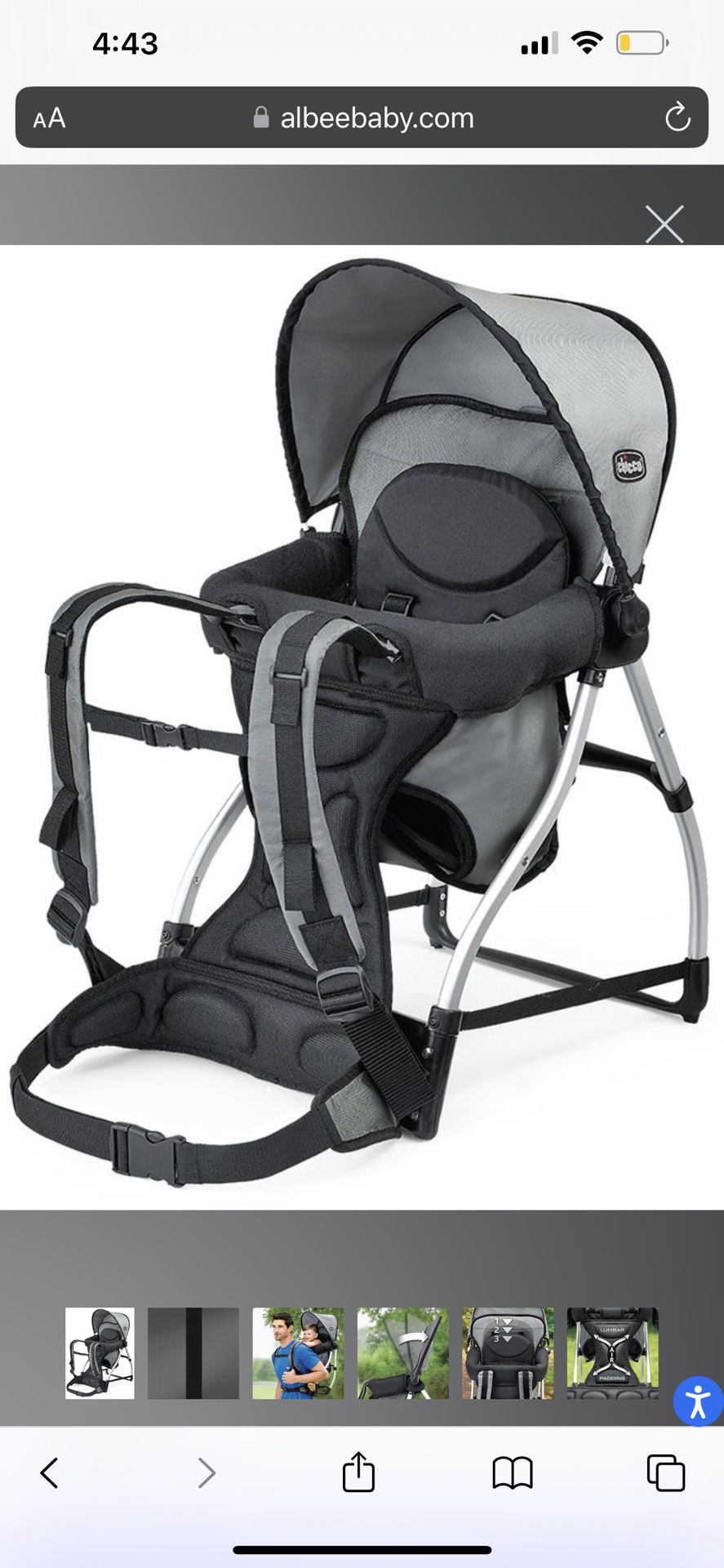 Hiking Child Carrier Backpack 