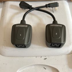 Item #828-I Super Switch KSI-393 Electric Outlet Wireless Remote Control, used