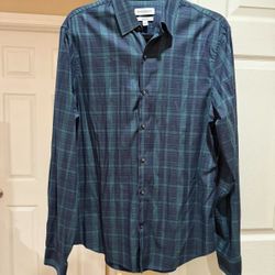 Calvin Klein Long Sleeve Button Up