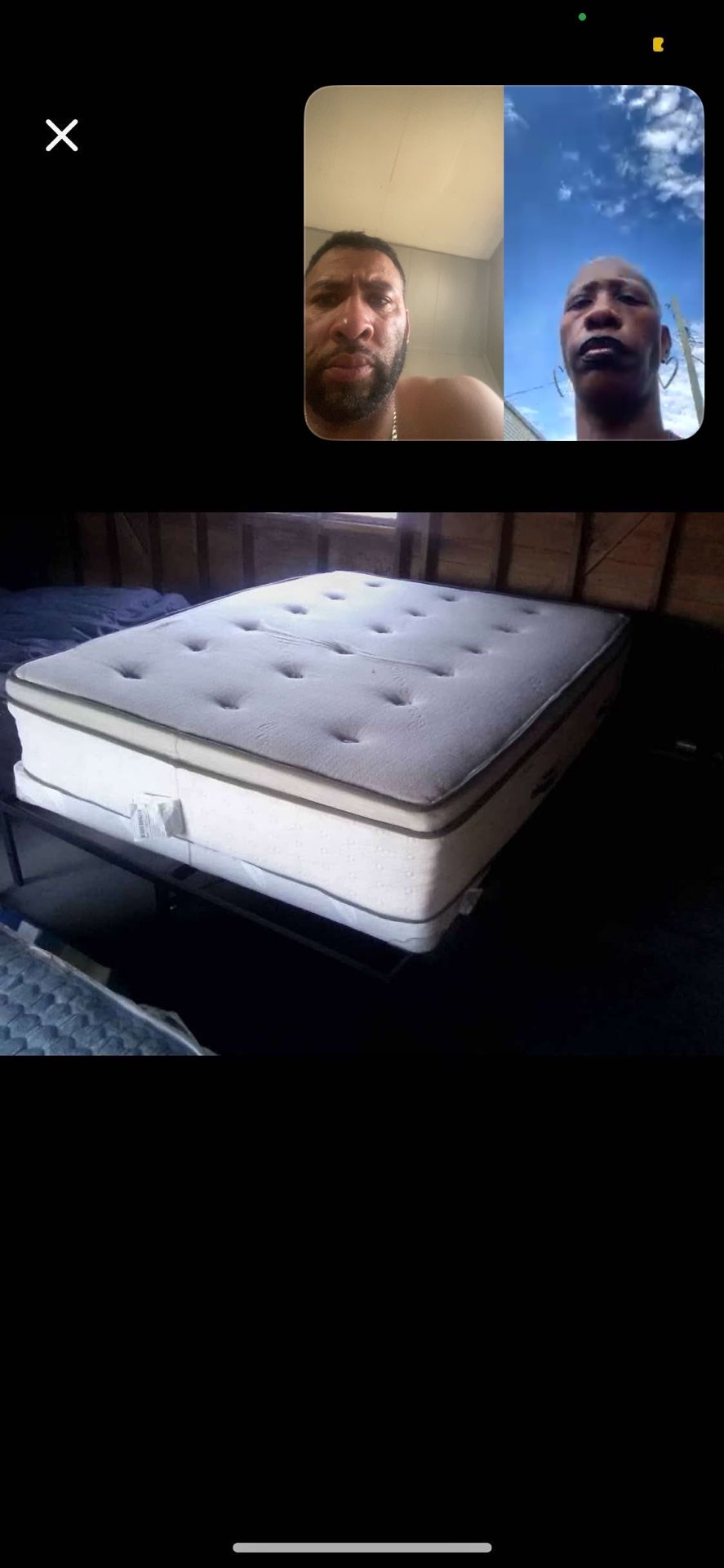 Queen Avocado Green Mattress