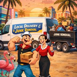 Local Delivery/ Pick Up And Drop Off / Junk Removal Service You Can Trust 