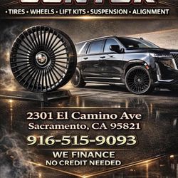 CUSTOM LUXURY WHEELS -24” wheels and tires