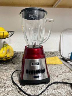 Used Oster Red Blender