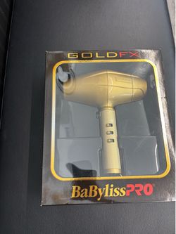 Babyliss Pro Blow Dryer Gold