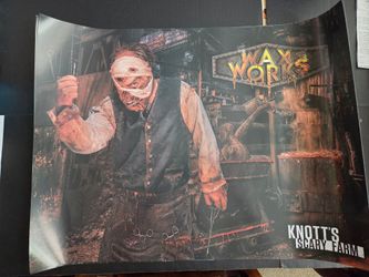 Knotts Scary Farm Posters