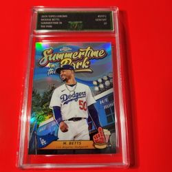 2024 Topps Chrome - Summertime in the Park Mookie Betts #SITP-1 EJE GEM MINT 10
