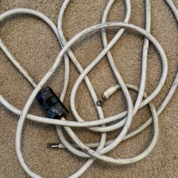 Car speaker Amp White power Cord 