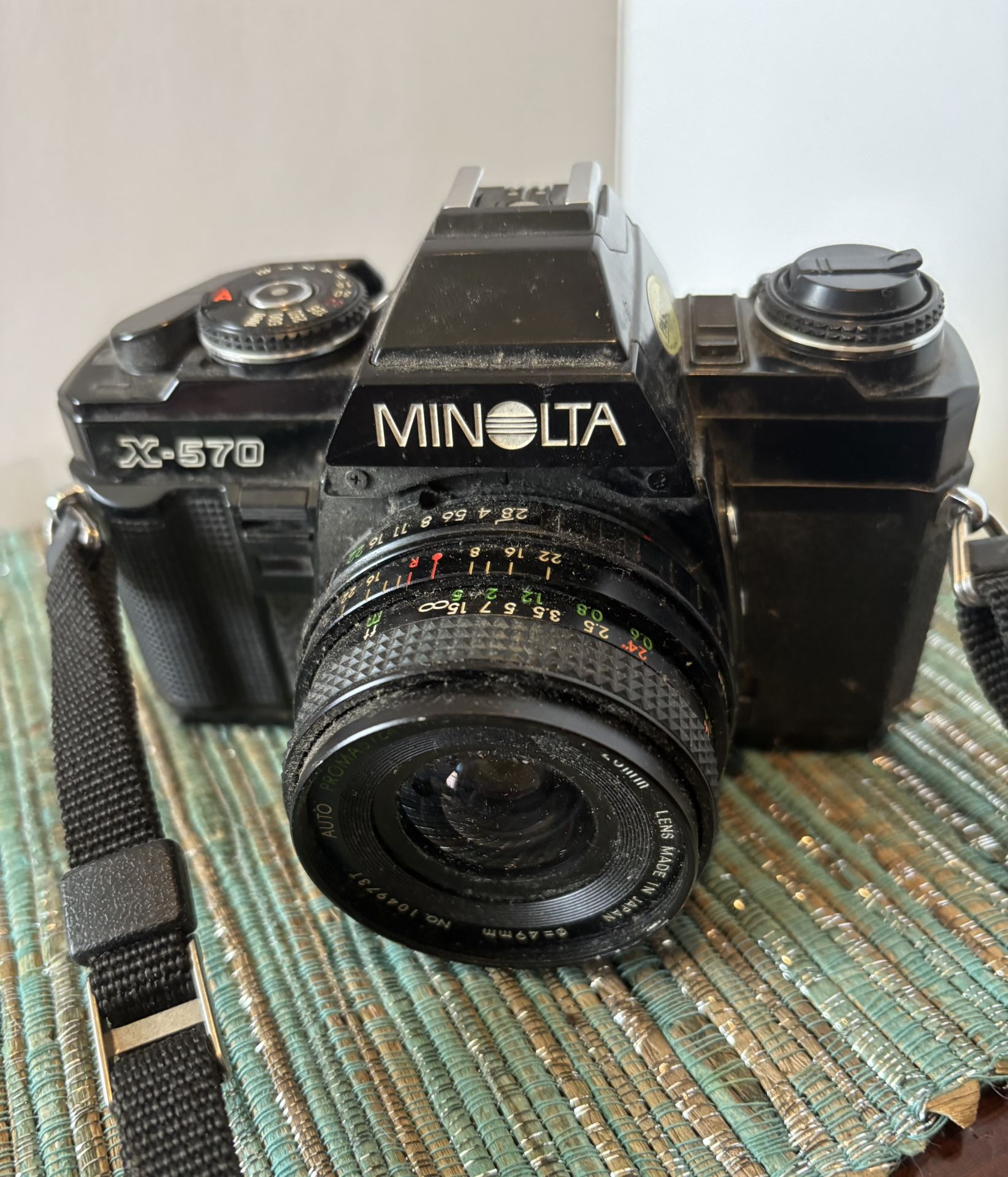 Minolta X-570 Camera