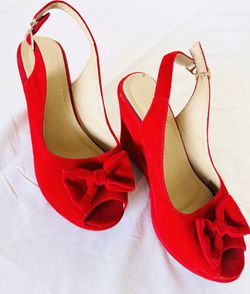 Women Red Shoes