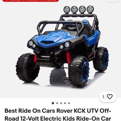 Best  Ride On Cars Rover KCK UTV Off-Road 12-Volt