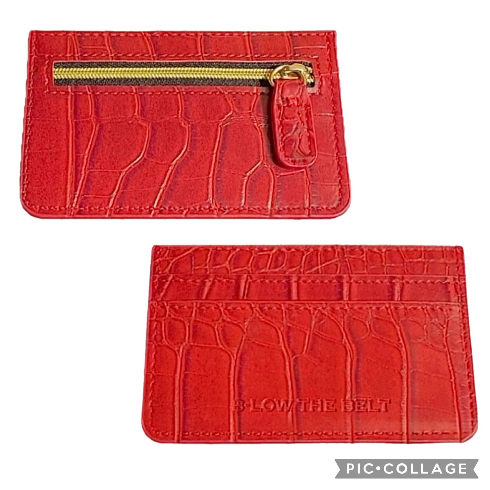 NEW!!! B-LOW THE BELT CARD HOLDER