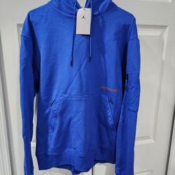 Jordan 23 Engineered Pullover Hoodie, Men's, Blue, Size Medium