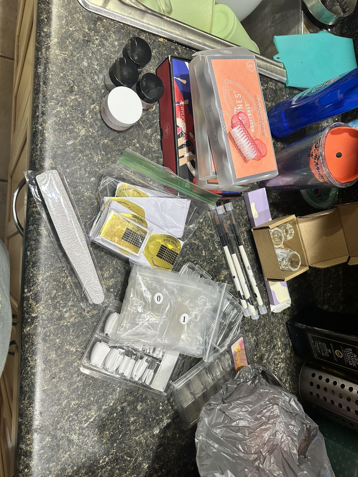 Acrylic Supplies (UV Light Included)