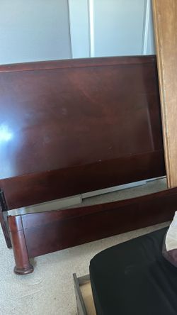 Sleigh King Size Bed