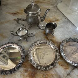 Vintage Age Silver Plate 
