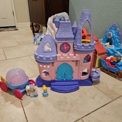 FREE Fisher Price Disney Princess Castle And Carriage