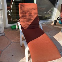 Pool Side Large Chair And Cushing