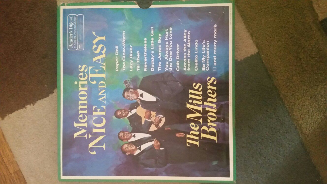 The Mills Brothers vinyl records set of 6