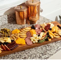 Large Acacia Serving Board With Handles