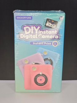 ESOXOFFORE Instant Print Camera Pink