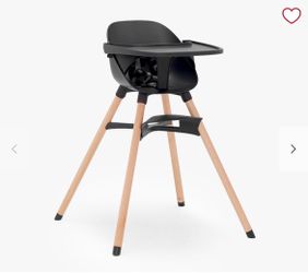 Lalo 'The Chair' High Chair - Licorice (Black) | Open Box, Never Used