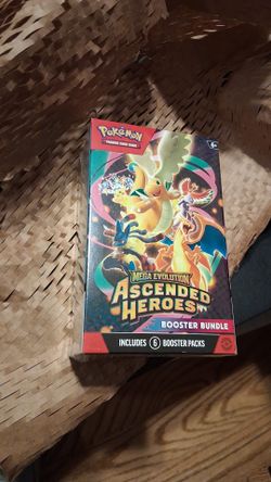 Pokémon Mega evolution Ascended Heros Booster bundle