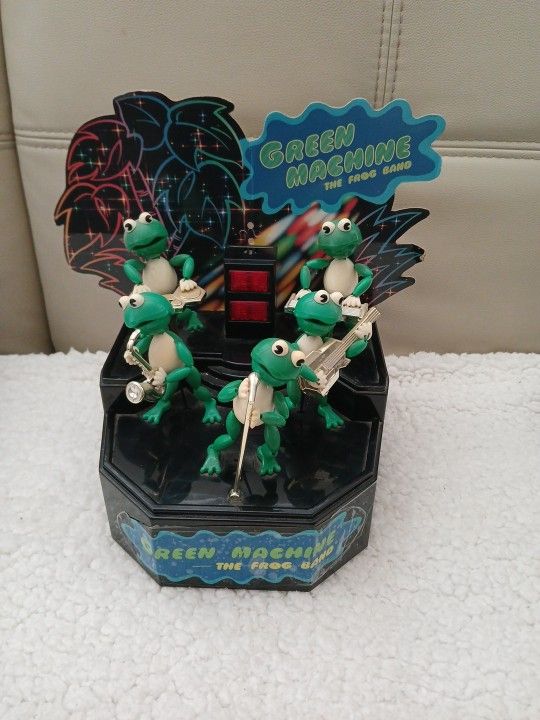 1989' GREEN MACHINE DANCING FROG BAND Works !