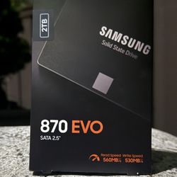 Brand New Samsung 2TB 870 EVO SATA 2.5" SSD 