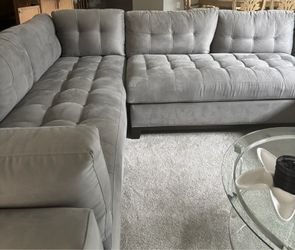 Gray Sectional,
