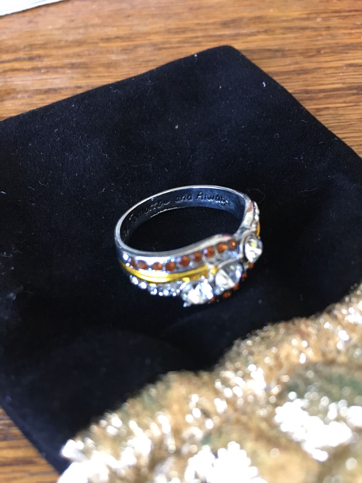 Sterling Silver, CZ ring