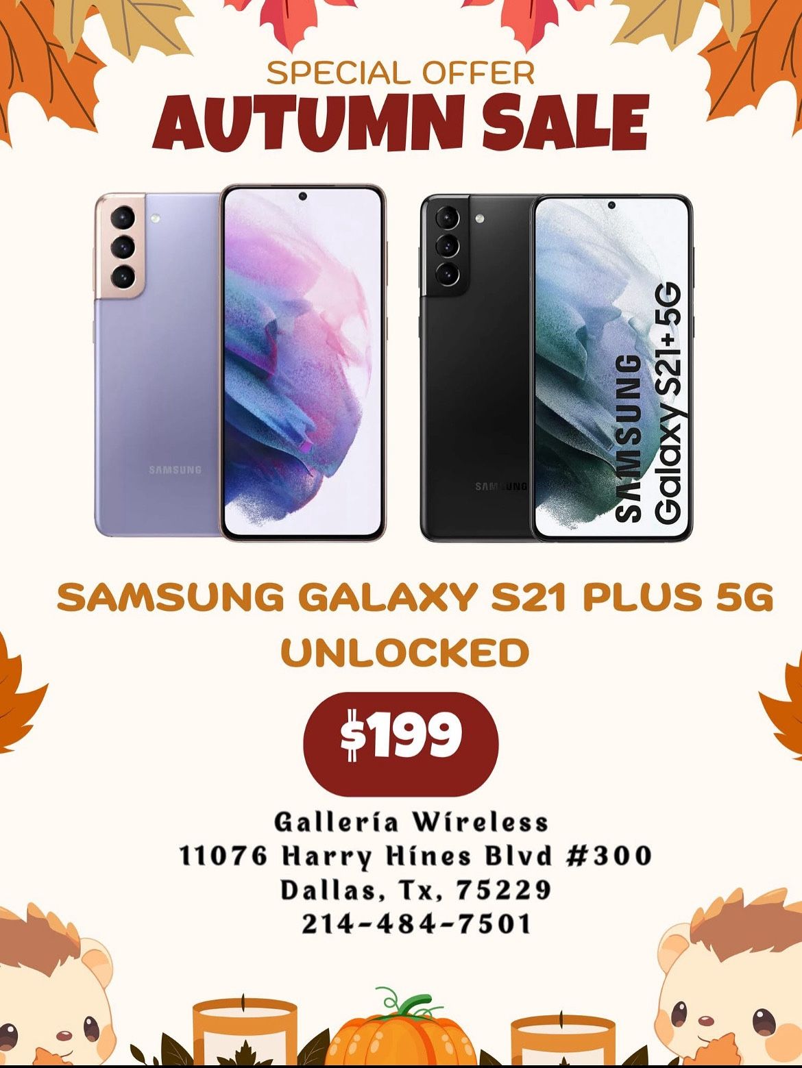 Samsung Galaxy S21 Plus 128 Gb Unlocked 