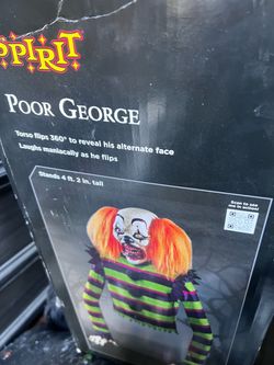Poor George Spirit Halloween Animatronic