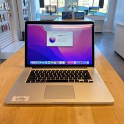 💻 Apple MacBook Pro 15" – Intel i7 Quad-Core | 16GB RAM | 256GB SSD