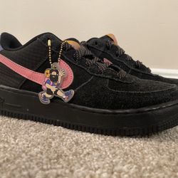 Nike AF1 LV8 2 “Black Magic Flamingo” GS