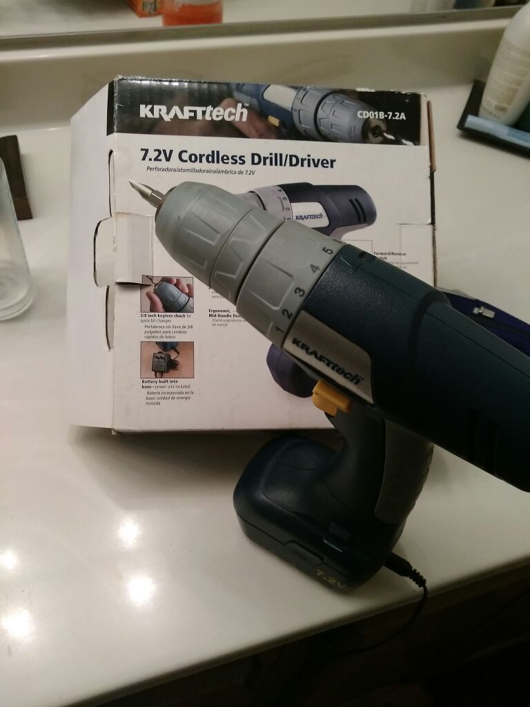 Kraft Tech 7.2v cordless drill