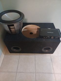 Rockford Fosgate T1000 Bdcp. T215 Duel 4 And Box