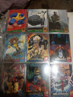 X-Men cards. 94 Fleer ultra.