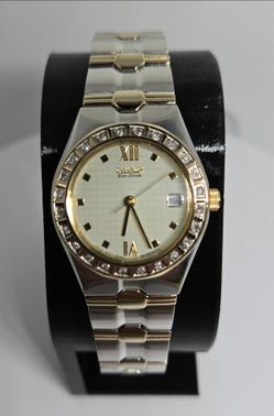Citizen Eco-Drive Two-Tone Diamond Bezel Watch