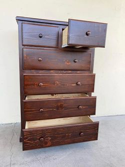 Jumbo duplex 6 Drawer pinewood