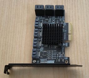10 SATA port pcie card
