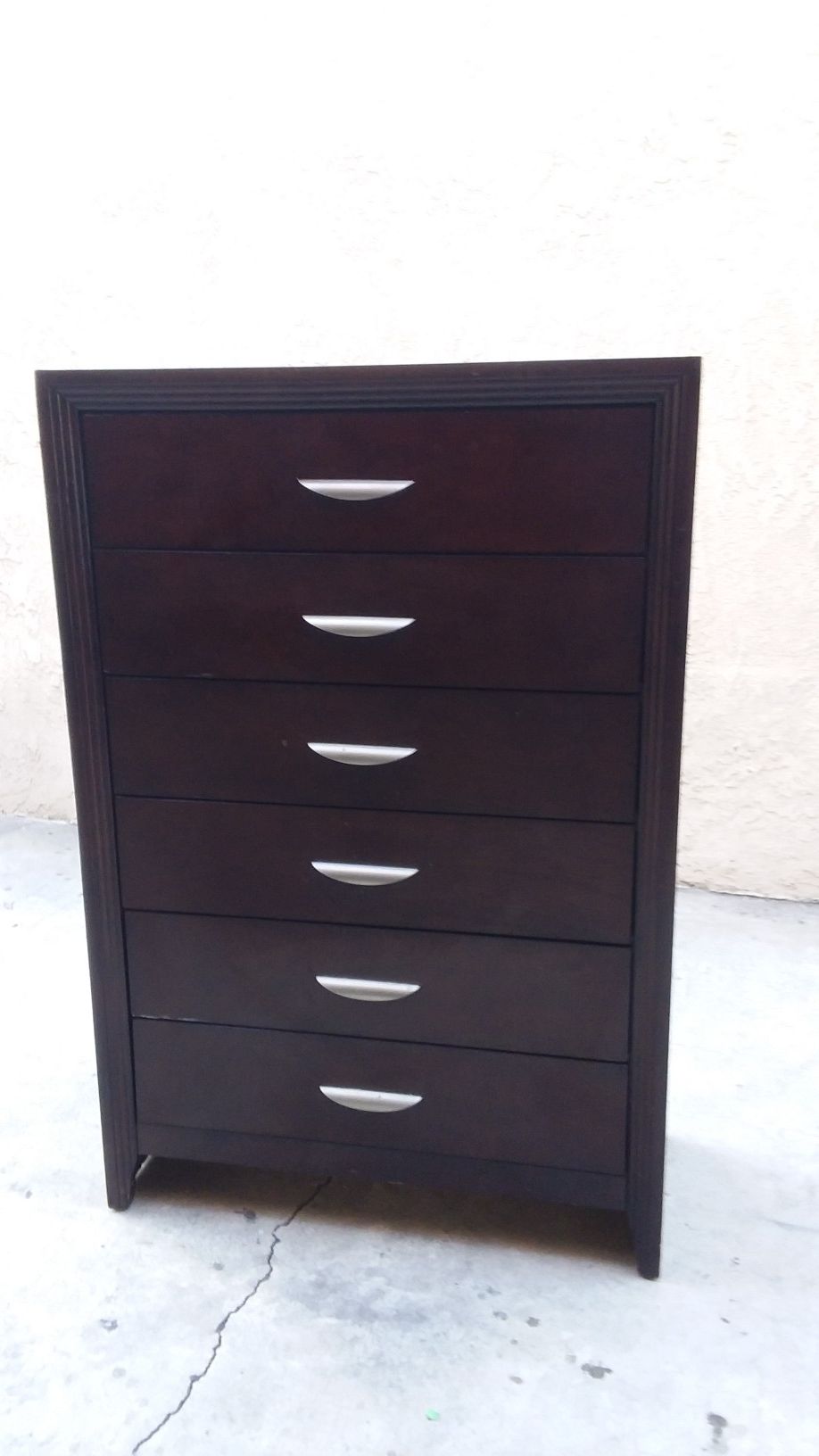 SIX DRAWERS DRESSER